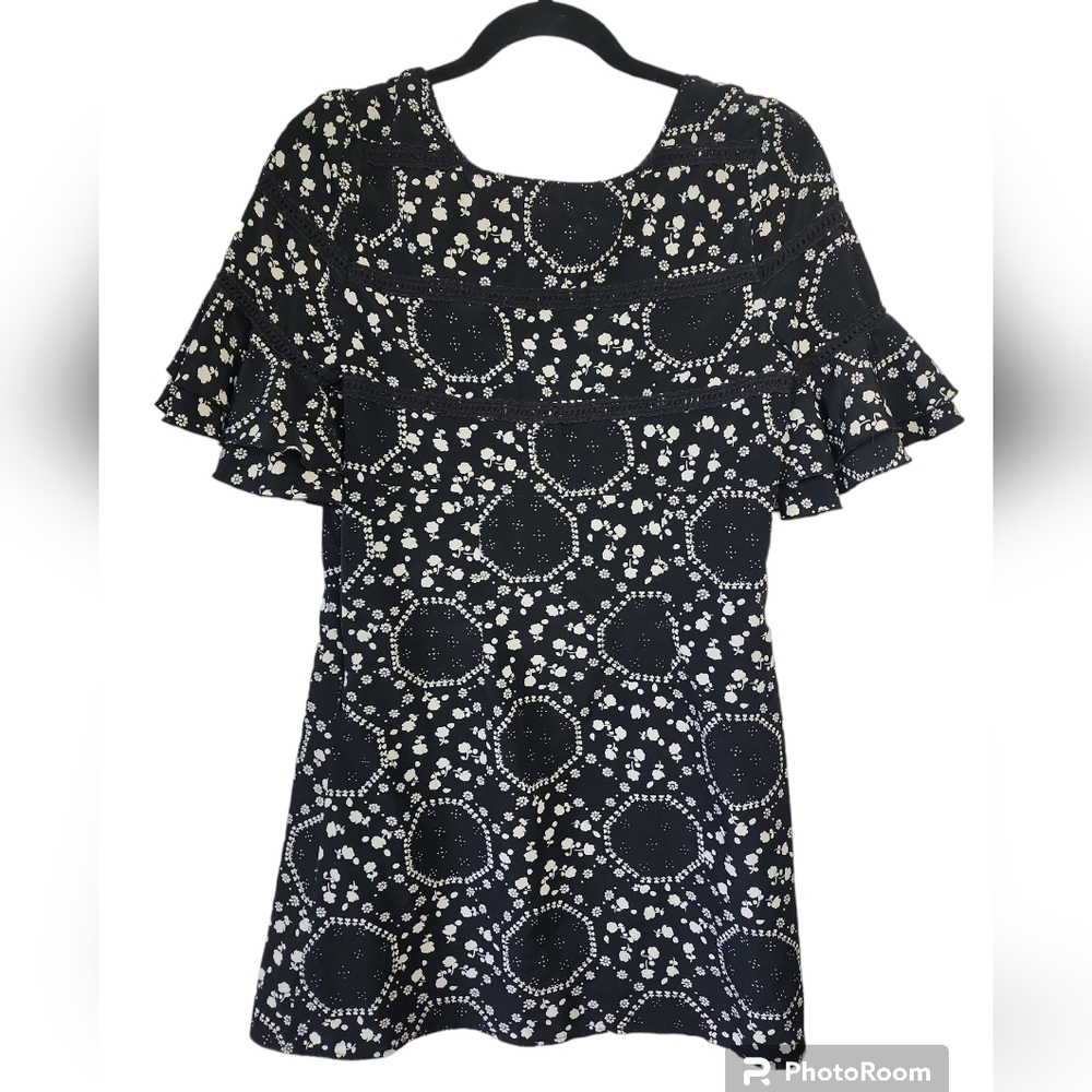 Free People Geo Garden Dress Women's sz 2 - Picture 11 of 15